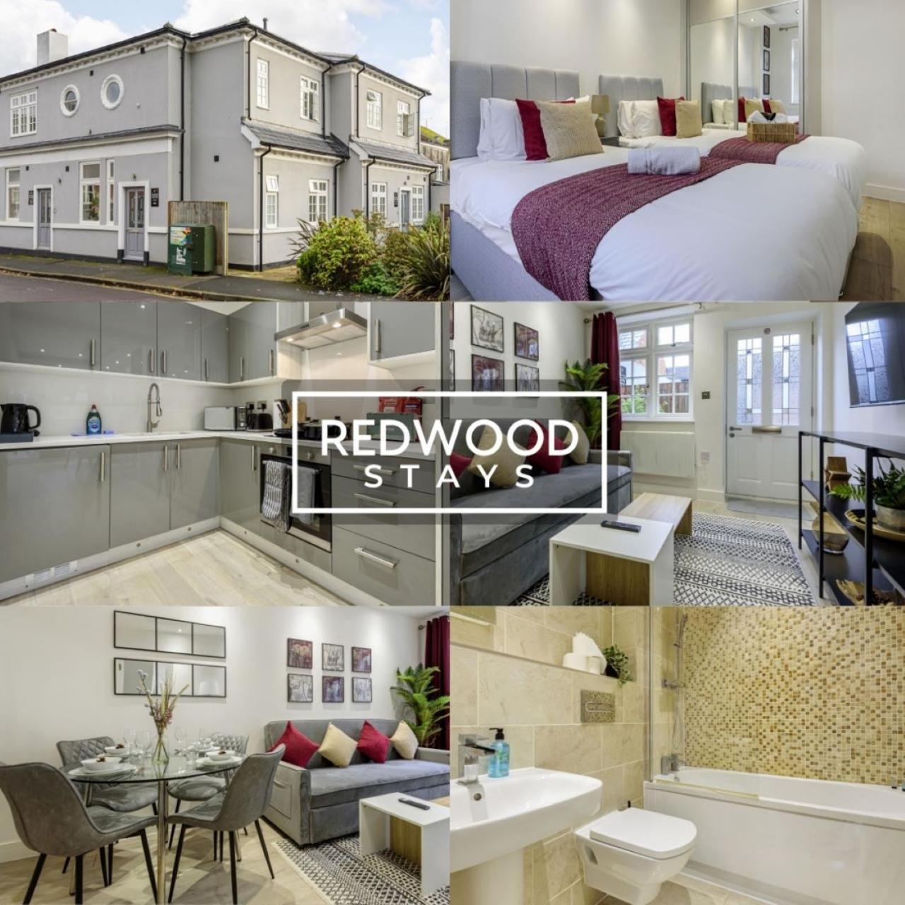 1 Bed 1 Bath Town Center Apartments For Corporates & Contractors, Wifi, Netflix And Parking On Selected Units By Redwood Stays Aldershot Eksteriør billede