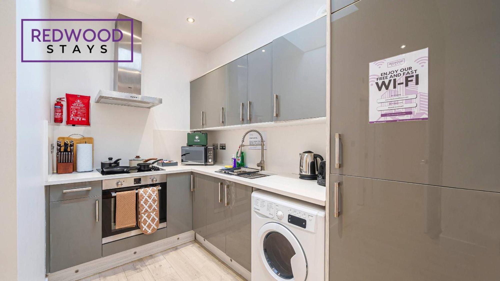 1 Bed 1 Bath Town Center Apartments For Corporates & Contractors, Wifi, Netflix And Parking On Selected Units By Redwood Stays Aldershot Eksteriør billede